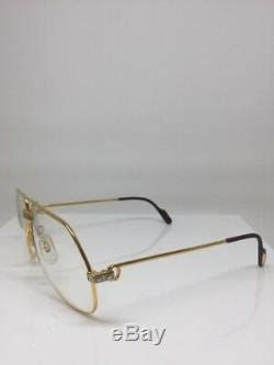 New Vintage Cartier Vendome Santos Aviator Eyeglasses James 